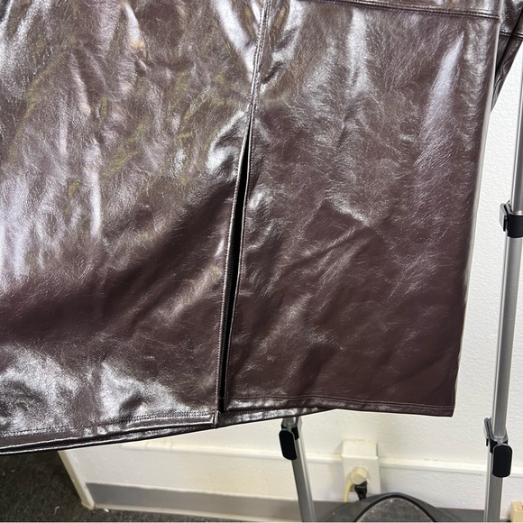 A New Day Dark Brown Women’s Midi Skirt Size 16 - Picture 2 of 8